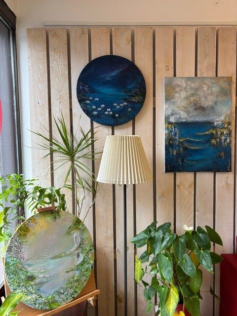 3 Bilder der Künstlerin Sabina Reifenrath